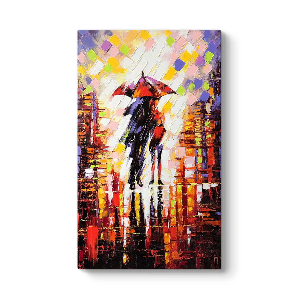 Colorful Umbrellas Tablo - Model 35